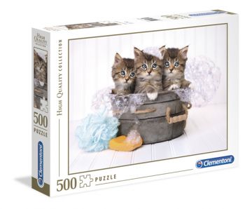 Kittens and Soap- 500 Pc Puzzle